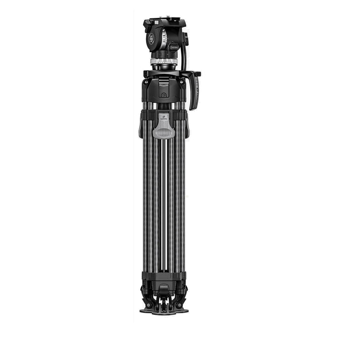 Leofoto LVF-163C+FH-10 Video Tripod and Fluid Head Set