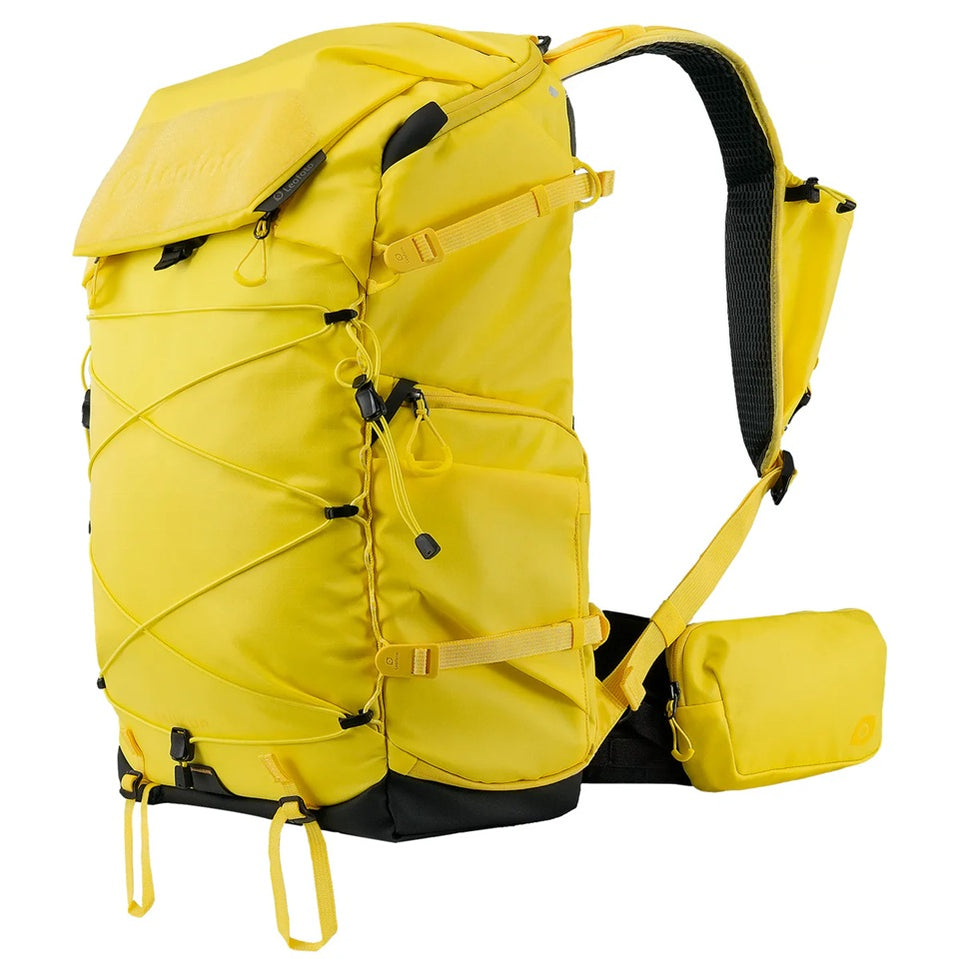 Leofoto All-in-One Travel & Photography Camera Backpack - 35L Yellow W ...