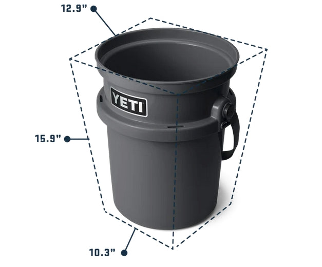 YETI LoadOut 5 Gallon Bucket - King Crab