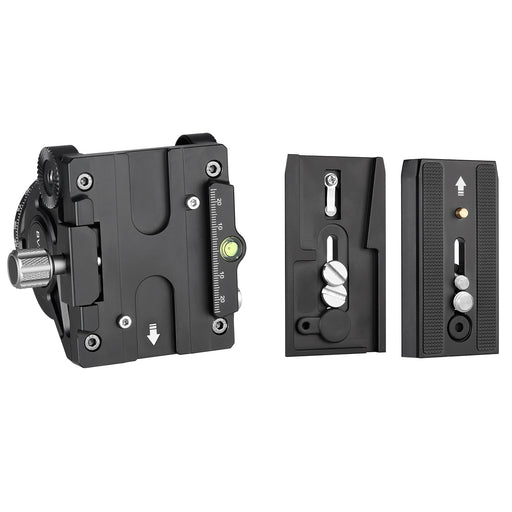 Leofoto BV-10M Manfrotto 60mm Flat Base Fluid Video Head with Arca Compatible QR Plate