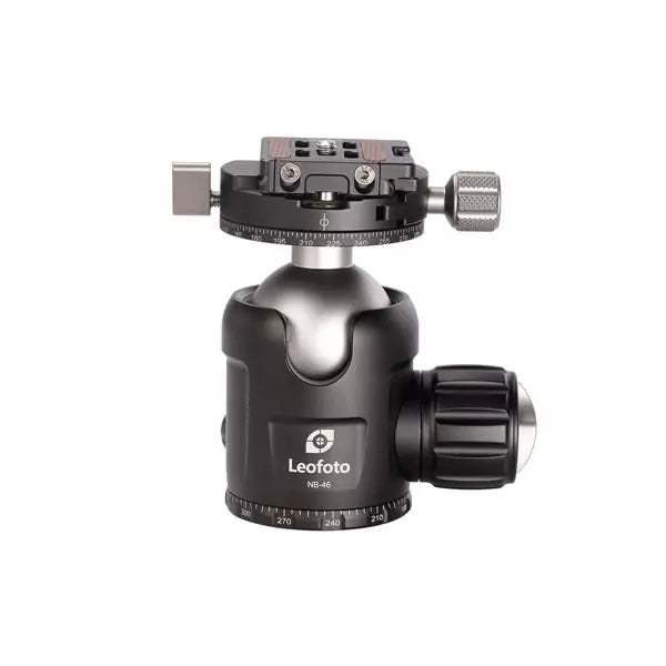 Leofoto NB Pro NB-46 Ballhead with Panning Clamp and NP-60 Plate