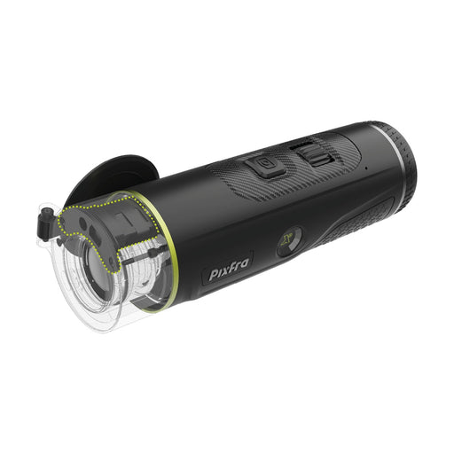 Pixfra Mile 3 M625 LRF Thermal Imaging Monocular w/Laser Rangefinder - 640×512, 12µm, 25mm, <15mK NETD