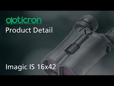 Opticron Imagic IS 16x42 Image Stabilised Roof Prism Binoculars