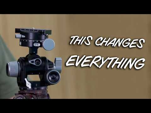 Leofoto G4 PROM Four Way Geared Head with Geared Panning Adaptor
