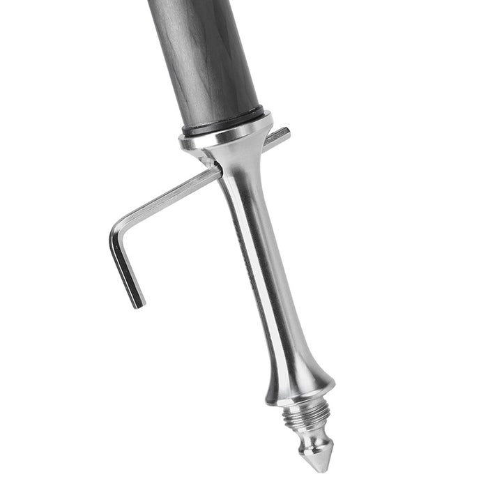 3 Punte In Acciaio Inox Per Treppiede – Attacco 3/8", Antiscivolo, A Forma Di Prugna – Sostituzione Per Foto