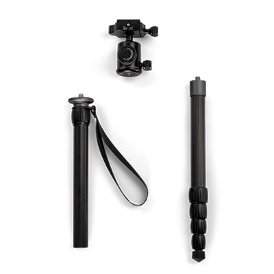 GPO Carbon Fibre Tripod with Ball Head and QR Adaptor Plate - 1520mm