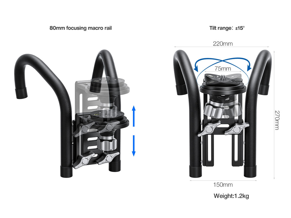 Leofoto Professional Car Window Stabiliser Mount